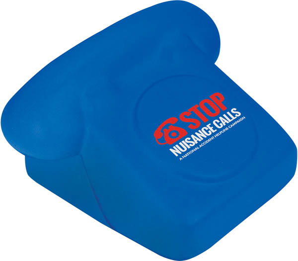 blue pantone stress telephone