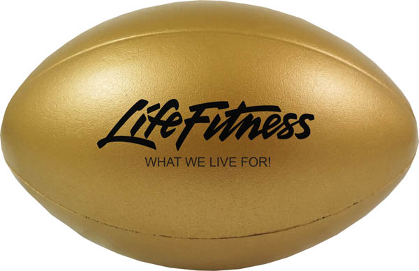 gold pantone rugby ball