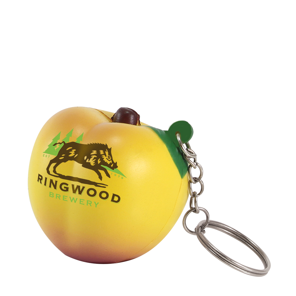 Stress Peach Keyring R&JP International