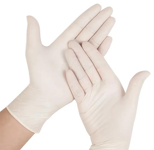 White Latex Gloves - DISCONTINUED