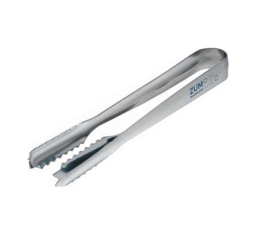 Pince à glace en acier inoxydable (18cm)