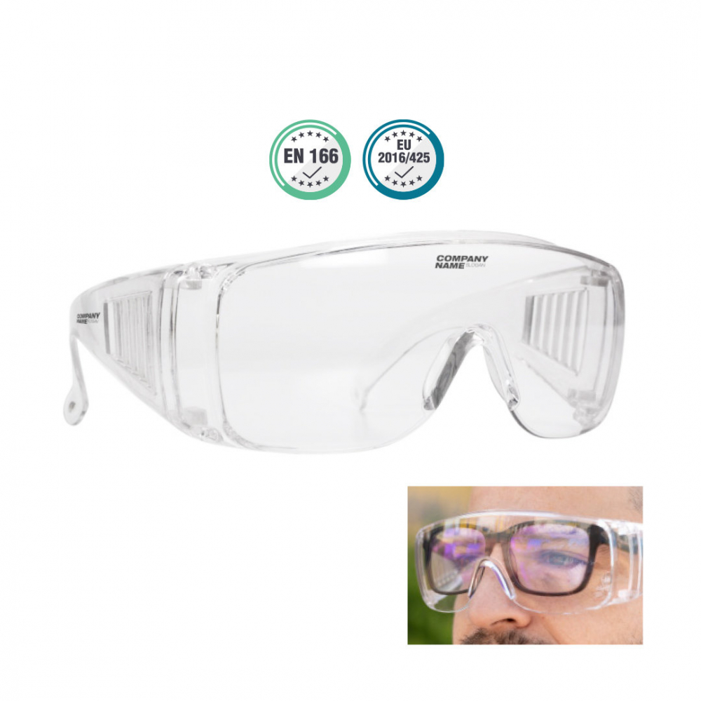 Anti-fog Clear Safety Glasses 