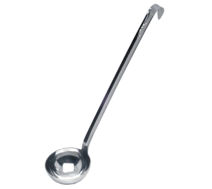 Louche en acier inoxydable en une seule pièce (7oz)