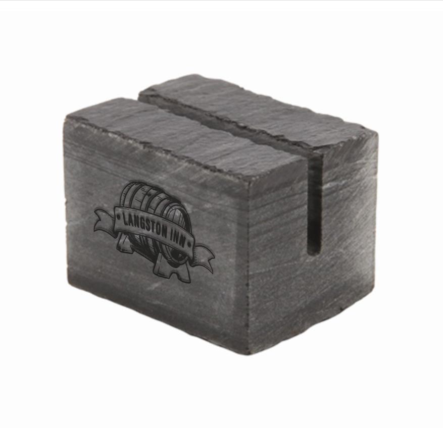Mini porte-affiche Slate Cube (3X2.5cm)