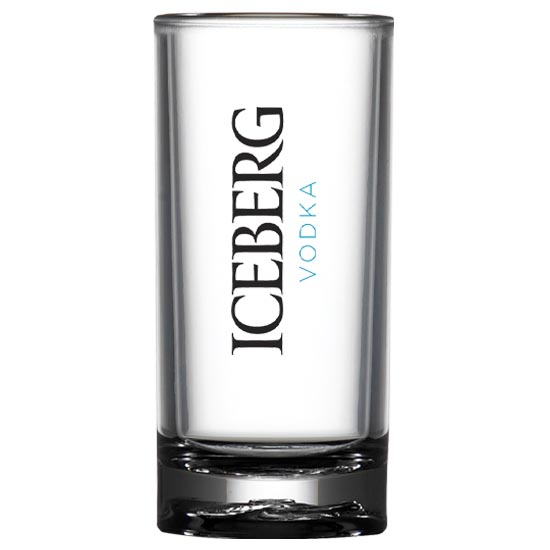 Verre à shot réutilisable à faces droites (50ml)