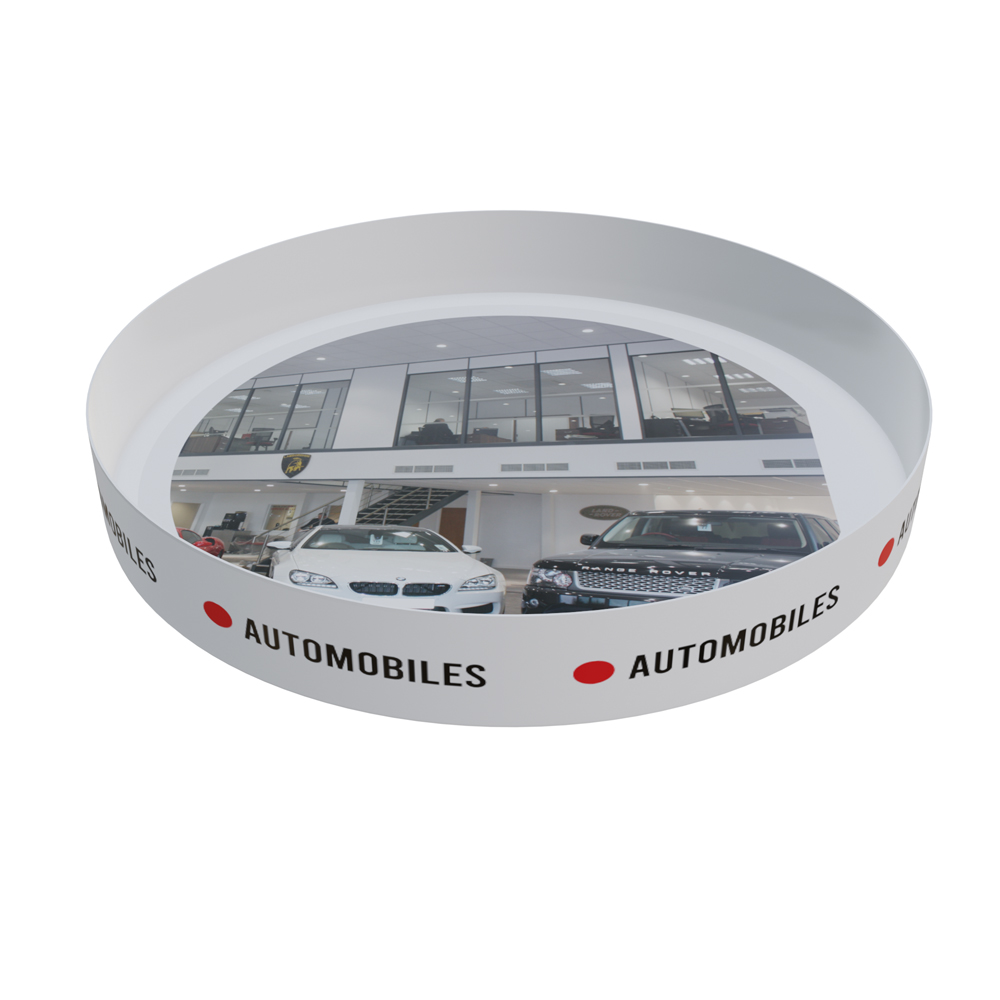 Plateau rond à bord relevé (32cm)