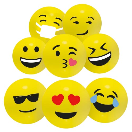 Emoji bola anti-stress Bader - Dentaltix, bola amarela pt