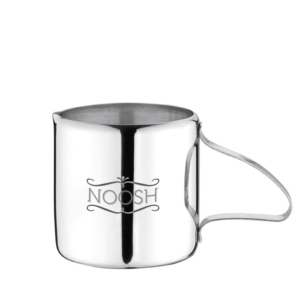 Pot à crème/lait en acier inoxydable (300ml/10oz)