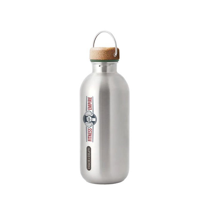 Steel Water Bottle - Black + Blum