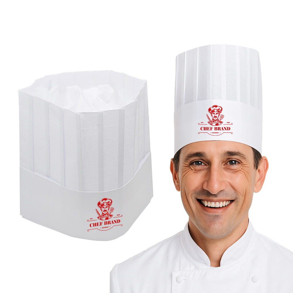 Paper Chef Hat Adjustable 7"