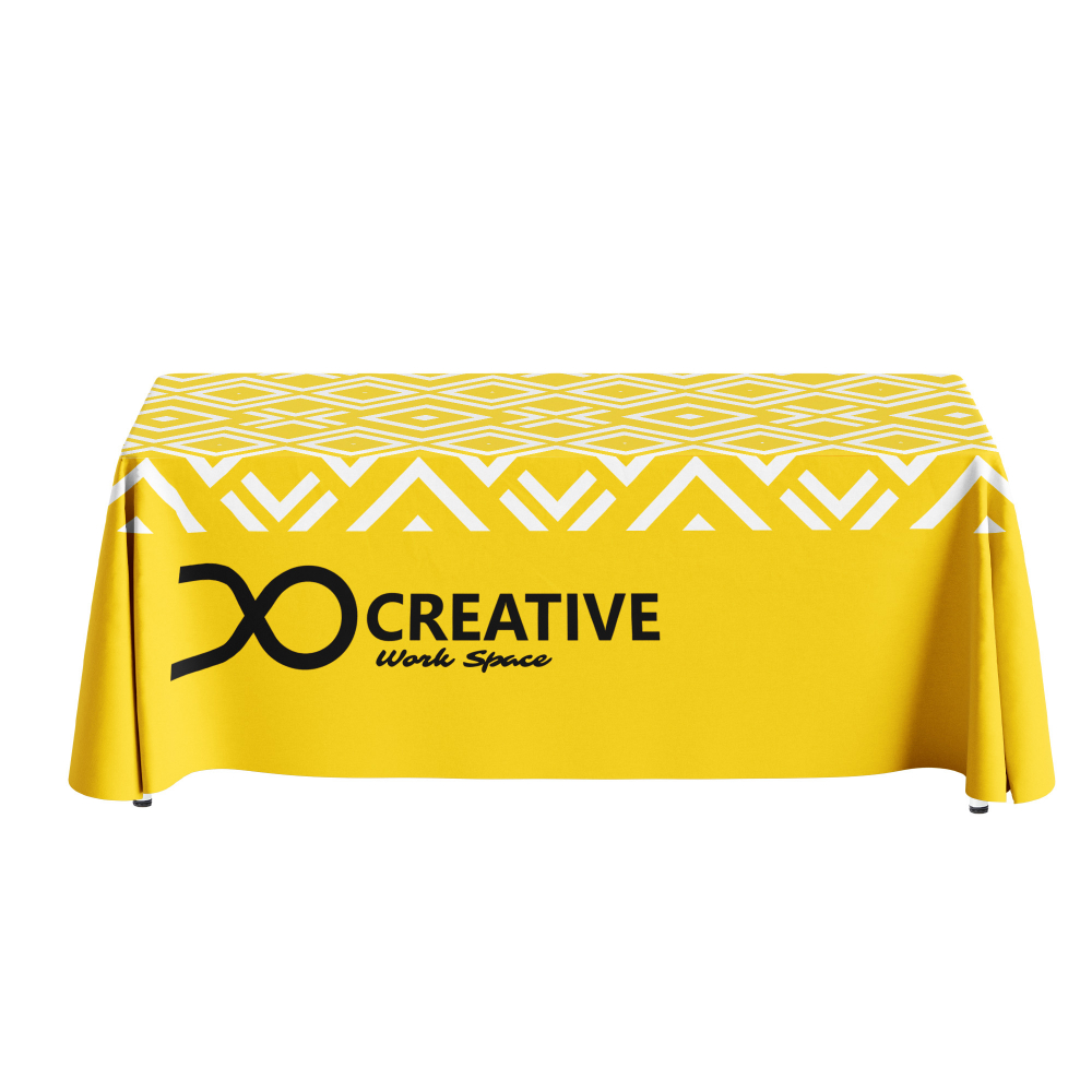 Full Coverage Table Cloth - 229x366cm (8ft Table - Full Drop)