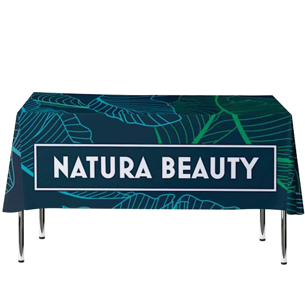 Full Coverage Tablecloth - 178x366cm (8ft Table - Mid Drop)