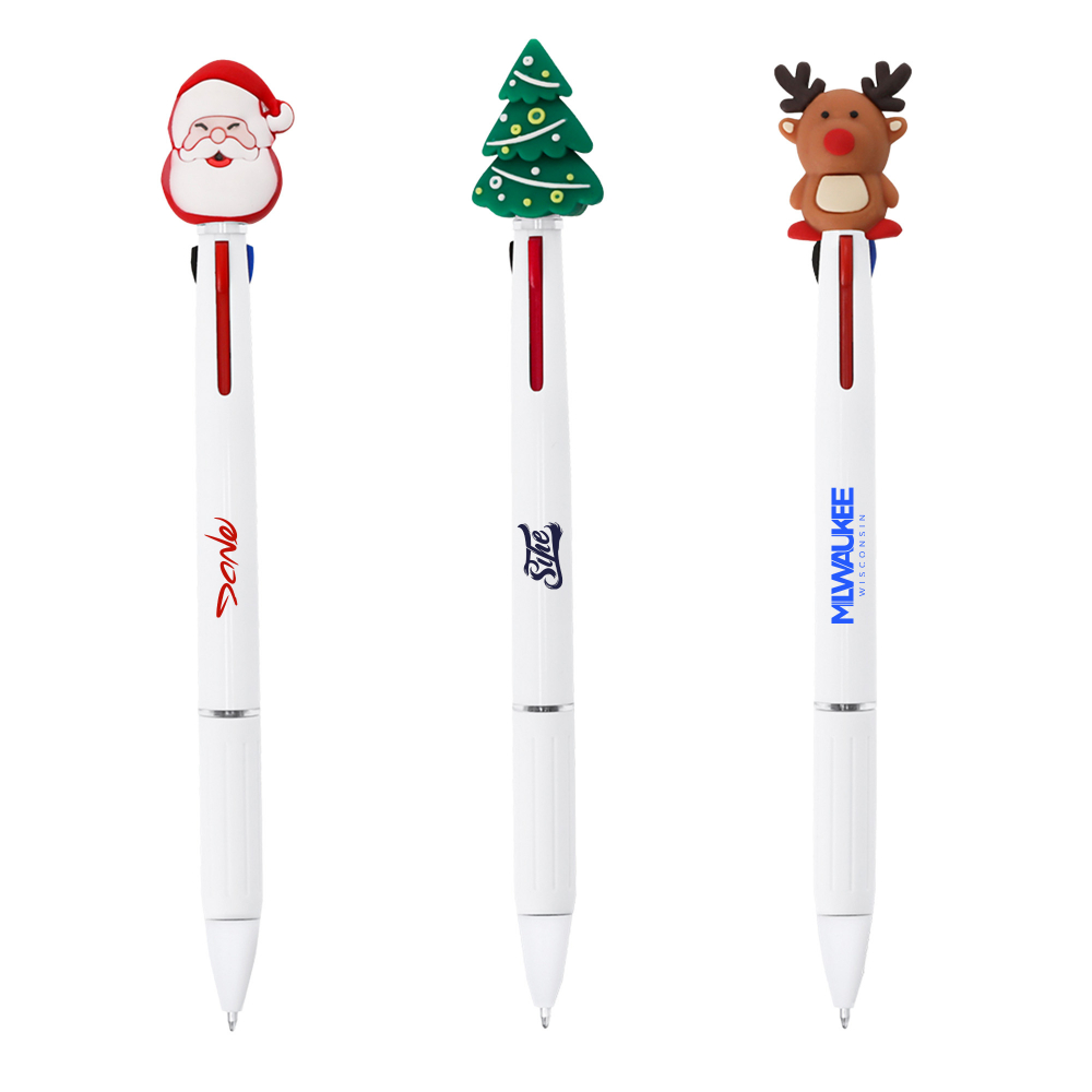 Multicolored Christmas Pen