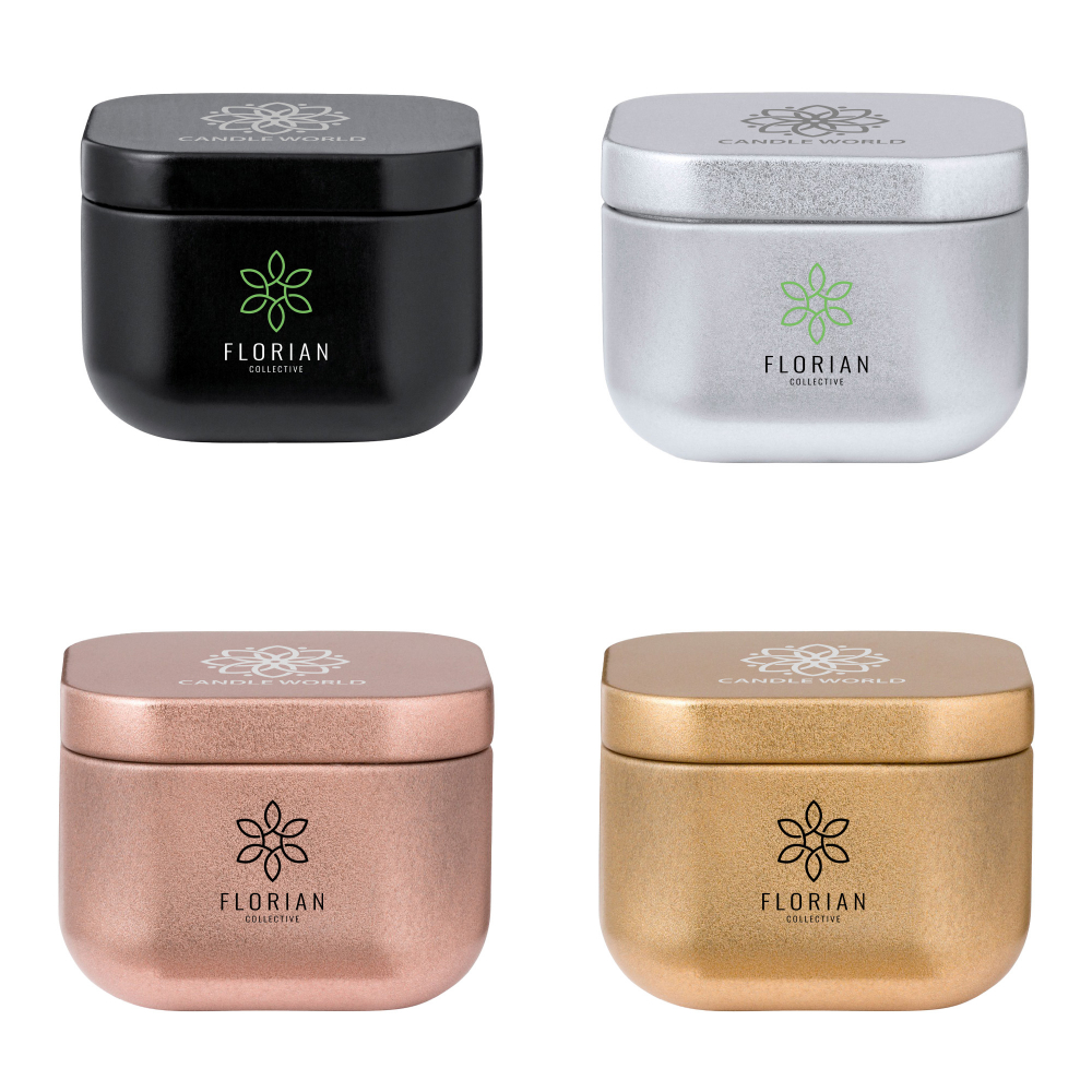 Scented candle Metal Jar