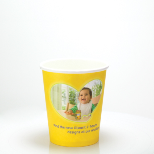 Gobelet en papier à simple paroi - Couleur (8oz/230ml)