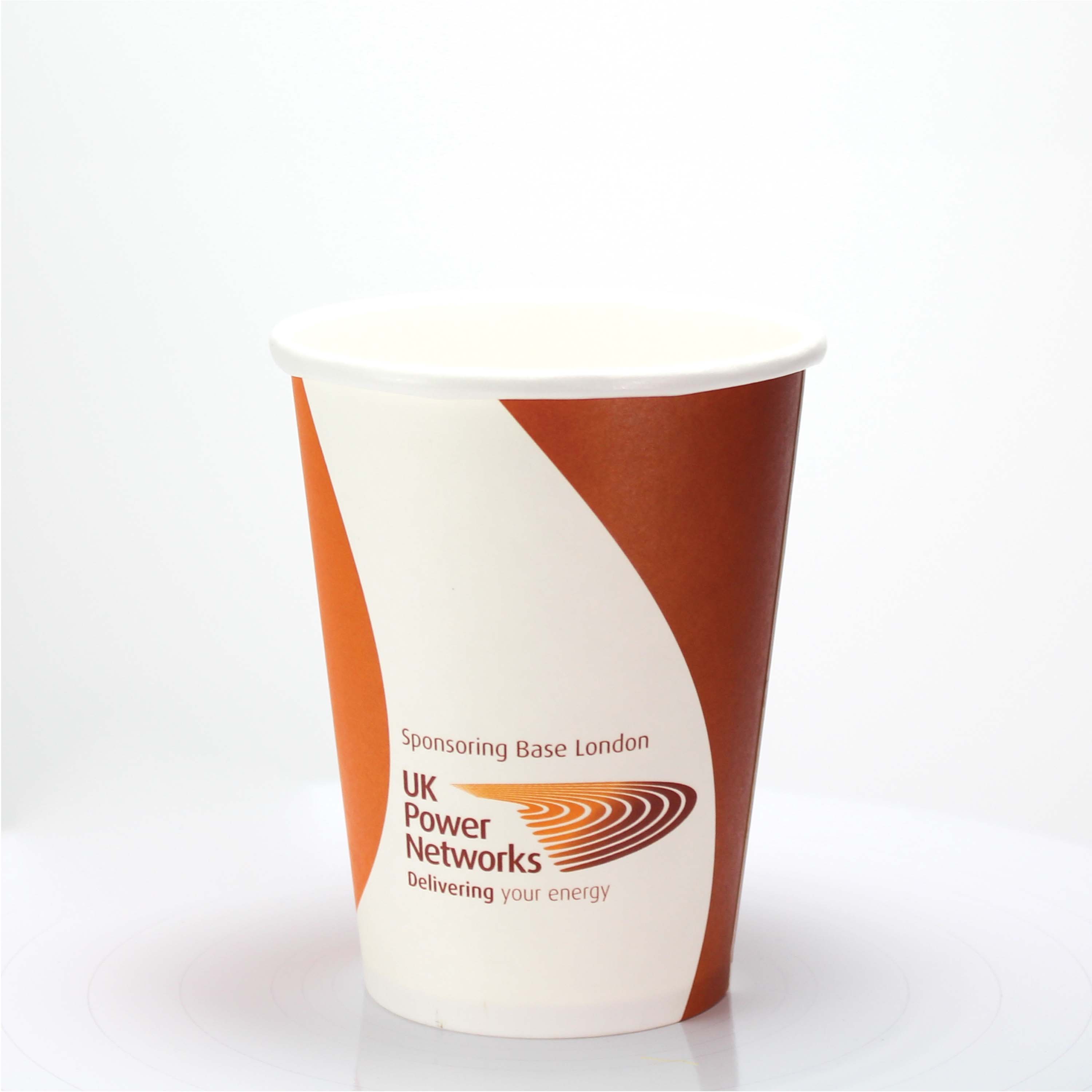 Gobelet en papier à simple paroi - Couleur (12oz/340ml)