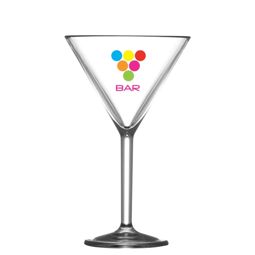Verre à cocktail en plastique réutilisable (200ml/7oz)