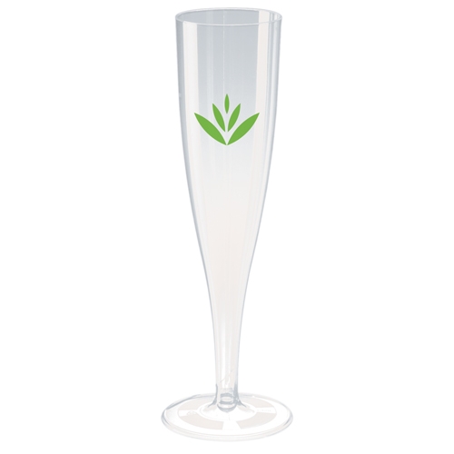 Flûte à champagne jetable en plastique (157ml/6oz)