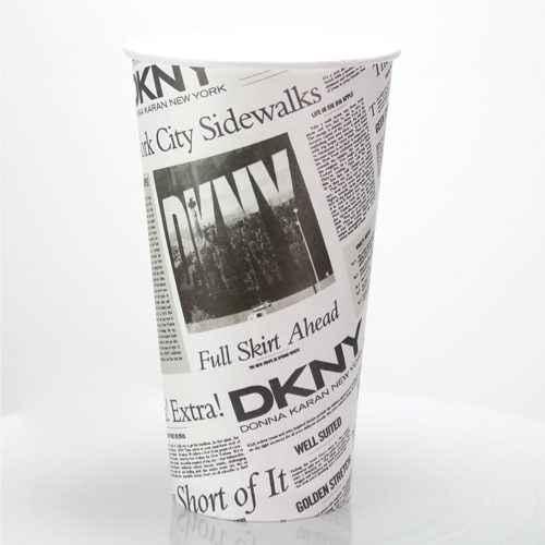 Gobelet en papier à paroi simple - Couleur (20oz/568ml)