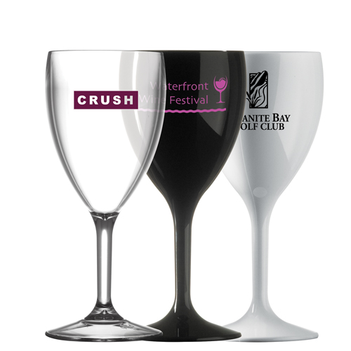 Verre à vin en plastique réutilisable (312ml/11oz)