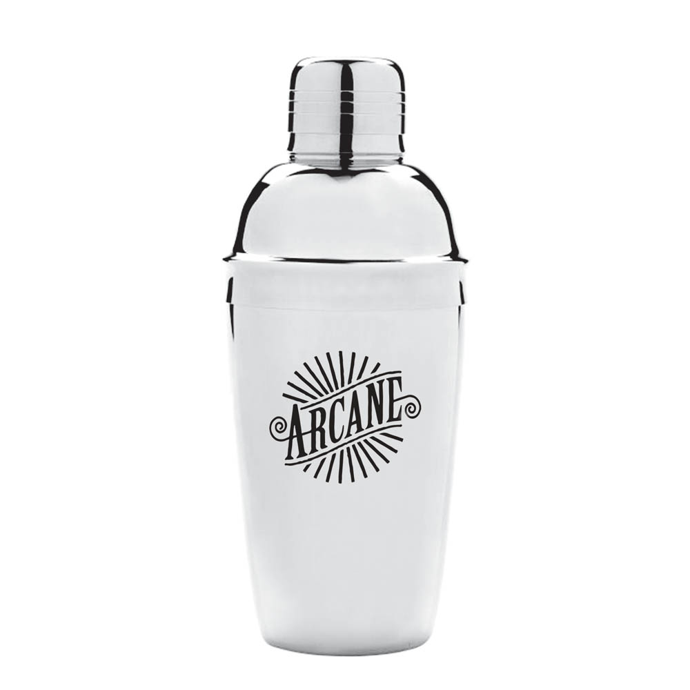 Shaker à cocktail en acier inoxydable (500ml/17.5oz)
