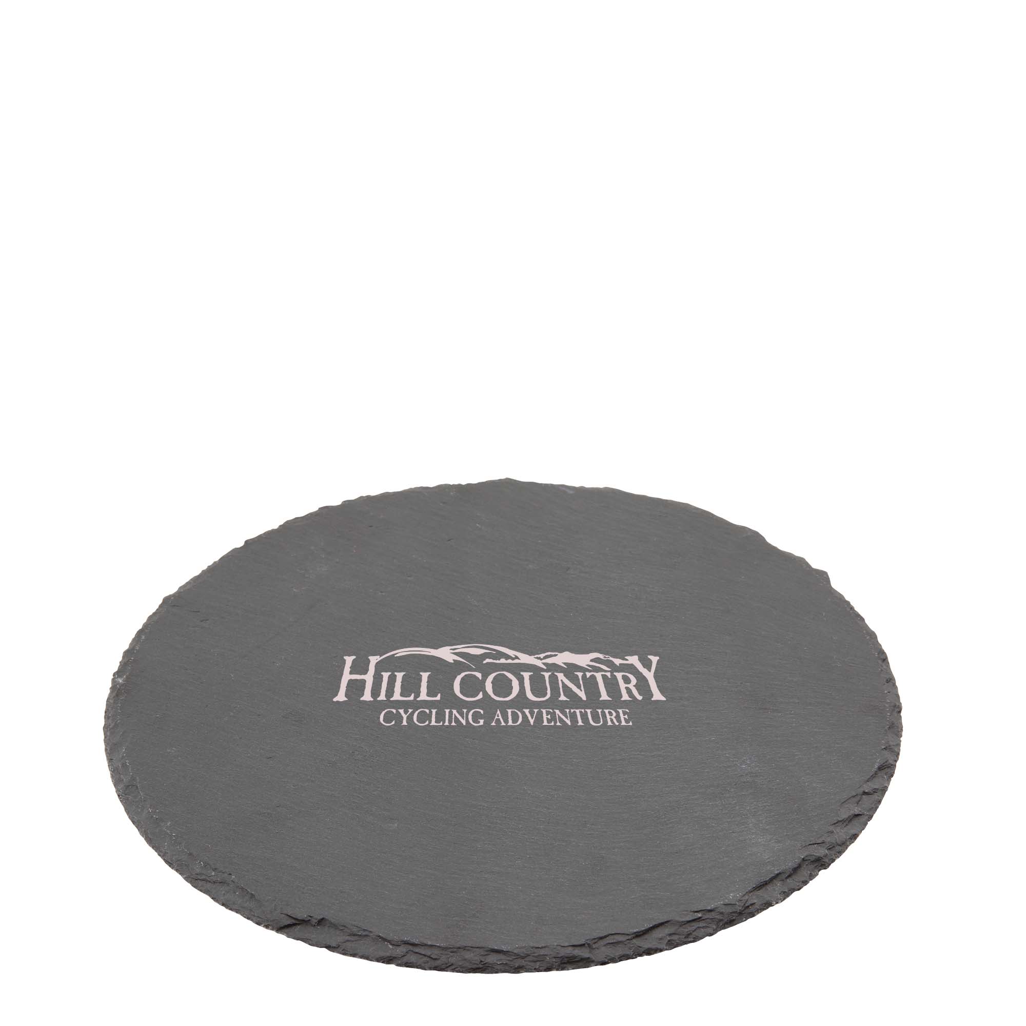 Plateau en ardoise ronde naturelle (30cm)