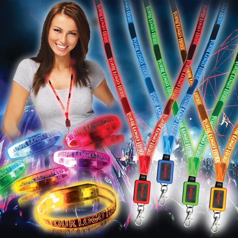 Led Wristbands & Lanyards