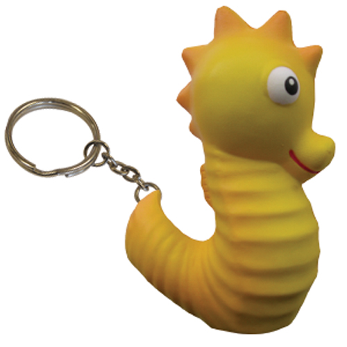 Stress Seahorse Keyring