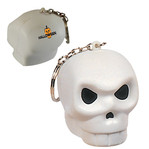 Stress Skull Keyring