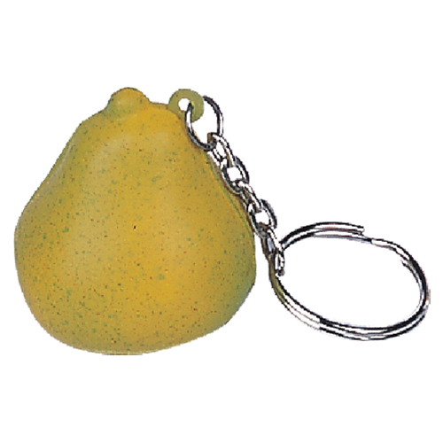 Stress Pear Keyring