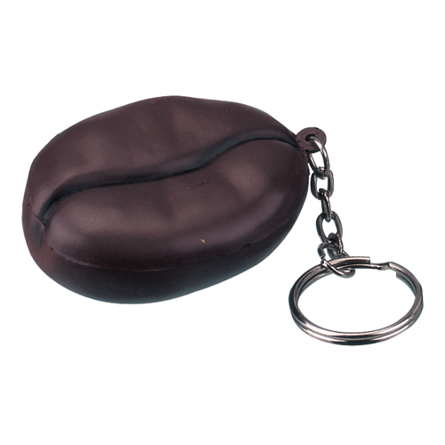 Stress Coffee Bean Keyring