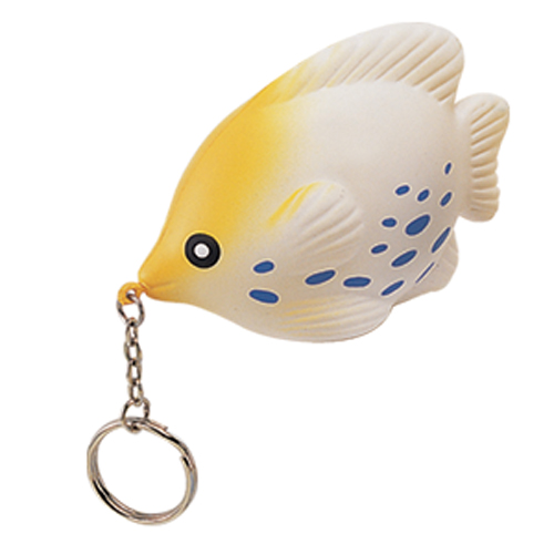 Tropical Fish Keyring