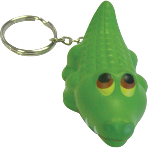 Stress Alligator Keyring