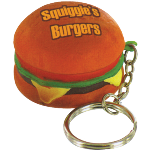 Stress Hamburger Keyring